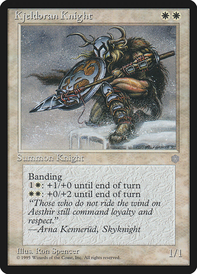 Kjeldoran Knight [Ice Age] | Local Legends