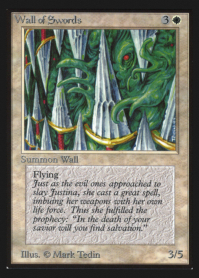 Wall of Swords [Collectors' Edition] | Golgari Games