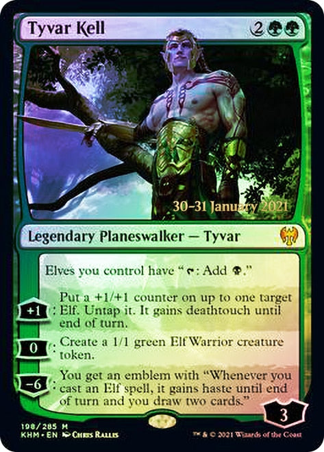 Tyvar Kell [Kaldheim Prerelease Promos] | Golgari Games