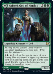 Kolvori, God of Kinship // The Ringhart Crest [Kaldheim] | Golgari Games