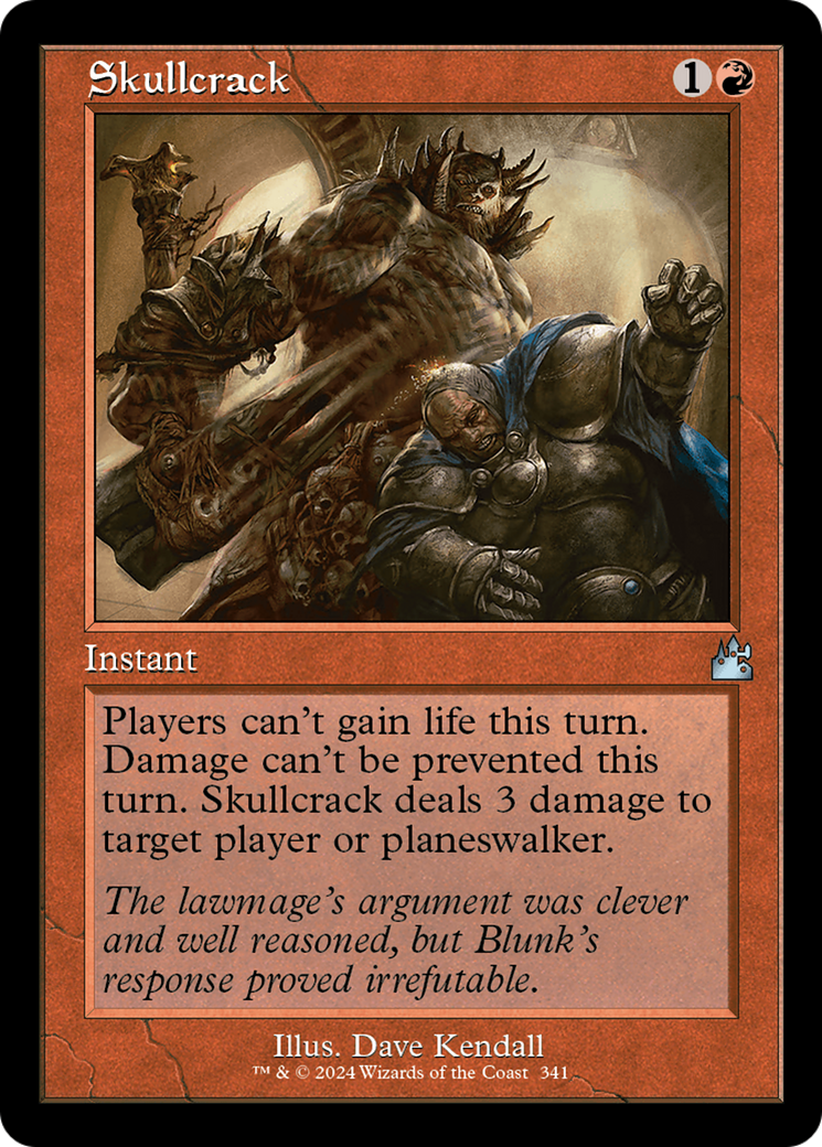 Skullcrack (Retro Frame) [Ravnica Remastered] | Local Legends