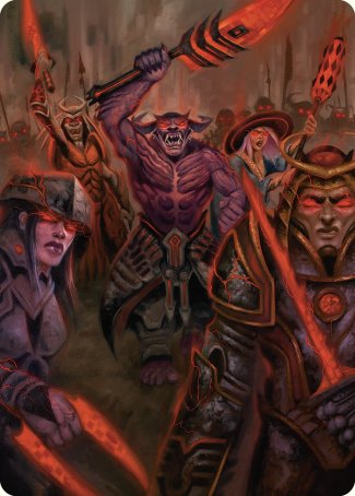 Insurrection Art Card [Commander Masters Art Series] | Local Legends