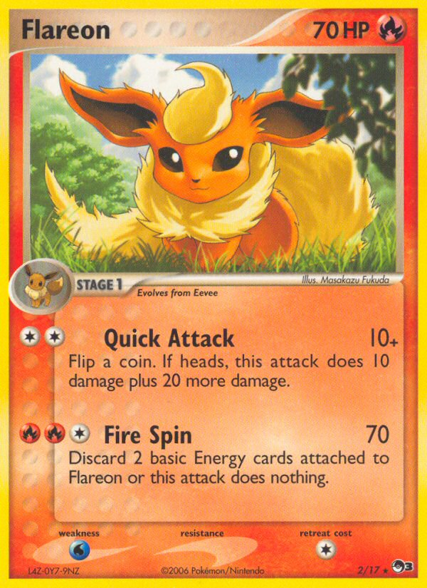 Flareon (2/17) [POP Series 3] | Golgari Games