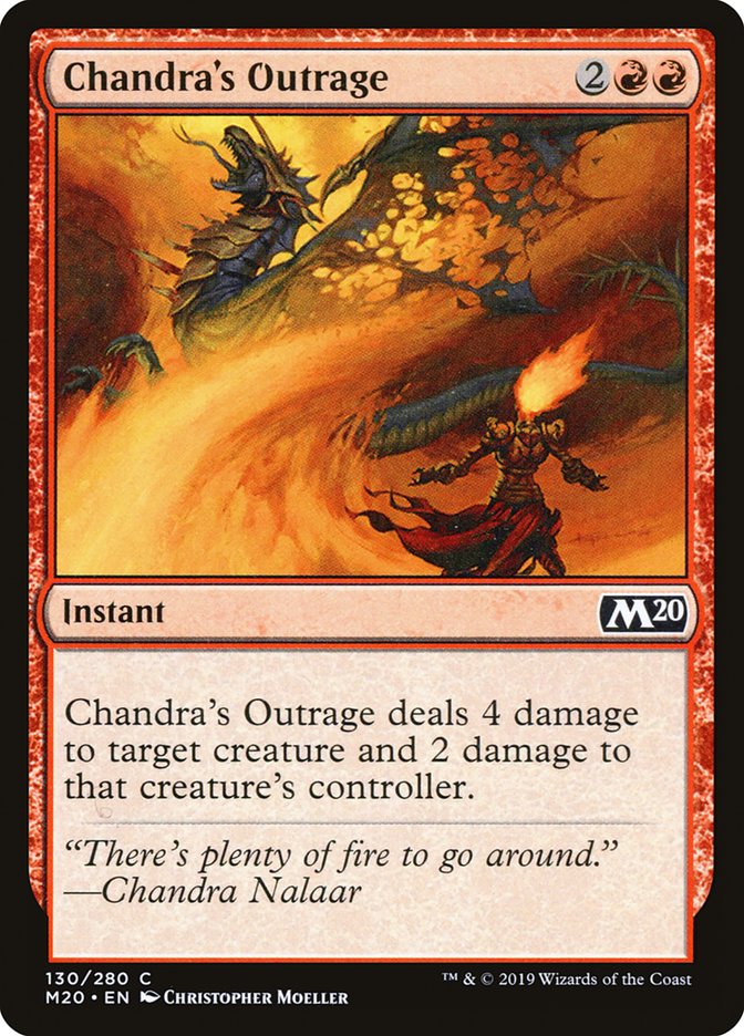 Chandra's Outrage [Core Set 2020] | Local Legends