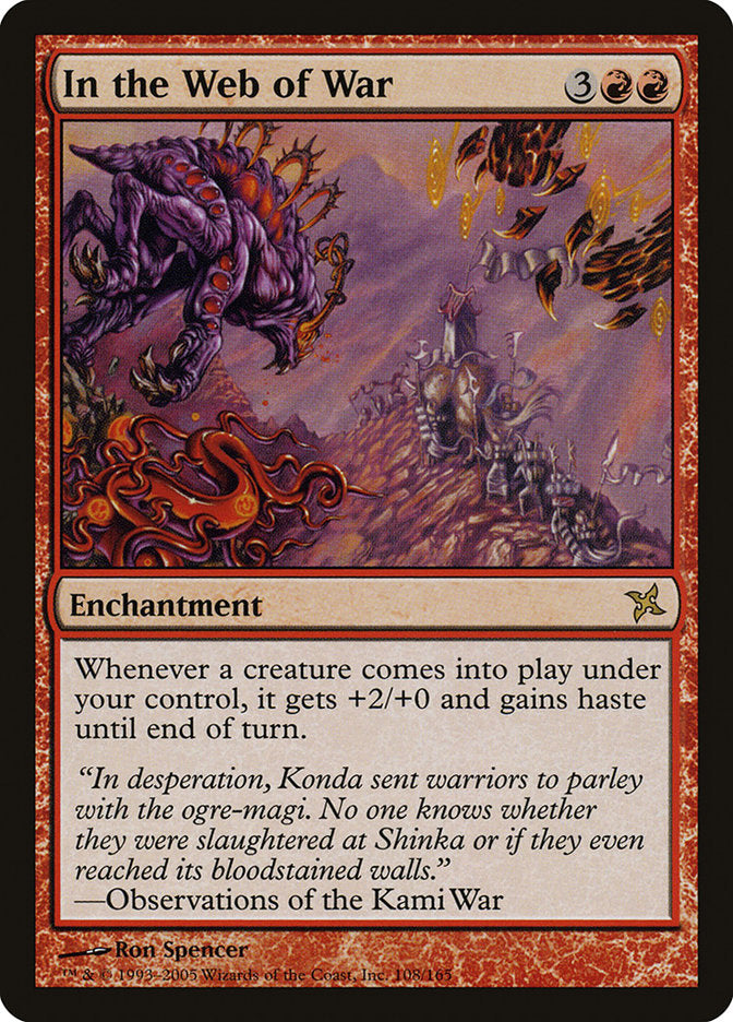 In the Web of War [Betrayers of Kamigawa] | Local Legends