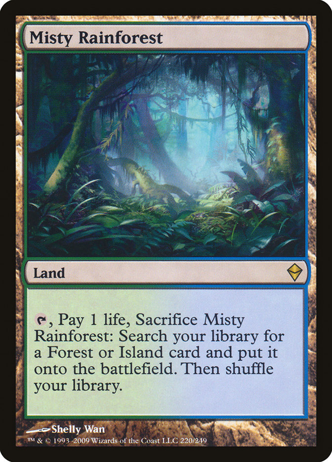 Misty Rainforest [Zendikar] | Local Legends