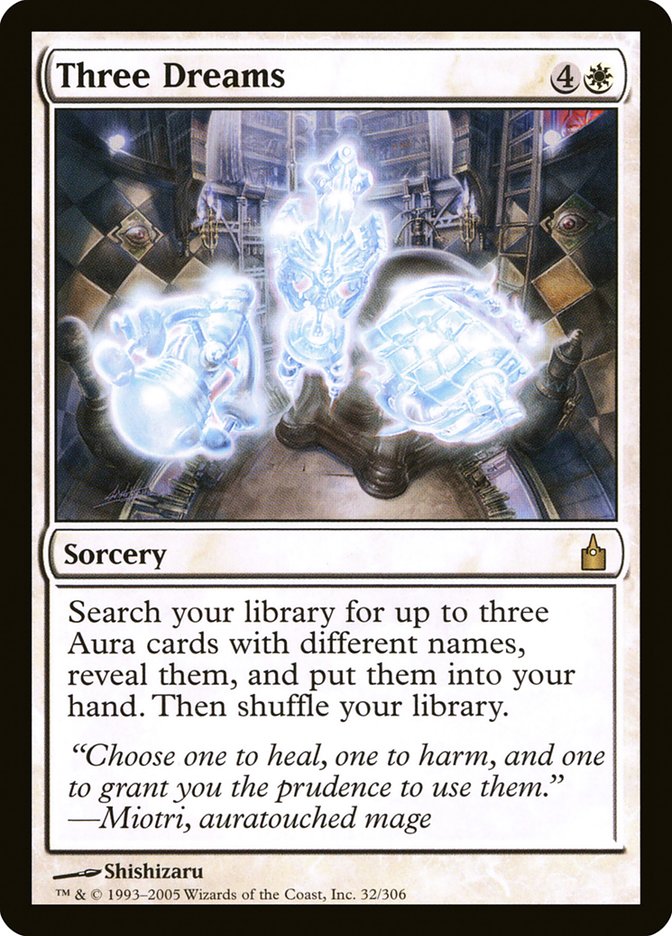 Three Dreams [Ravnica: City of Guilds] | Local Legends