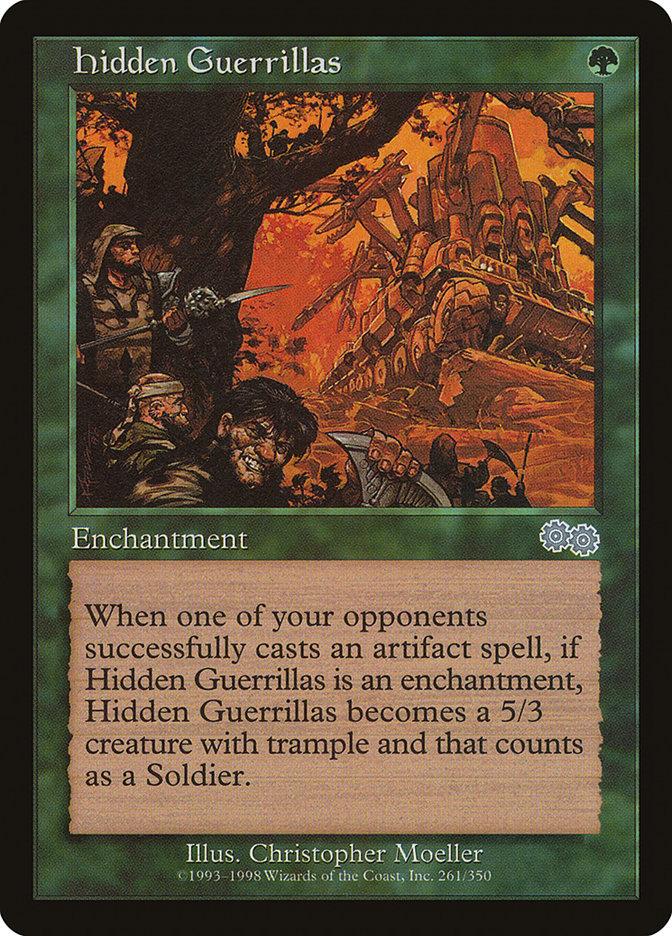 Hidden Guerrillas [Urza's Saga] | Local Legends