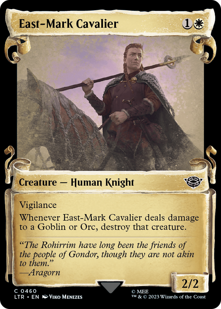 East-Mark Cavalier [The Lord of the Rings: Tales of Middle-Earth Showcase Scrolls] | Local Legends