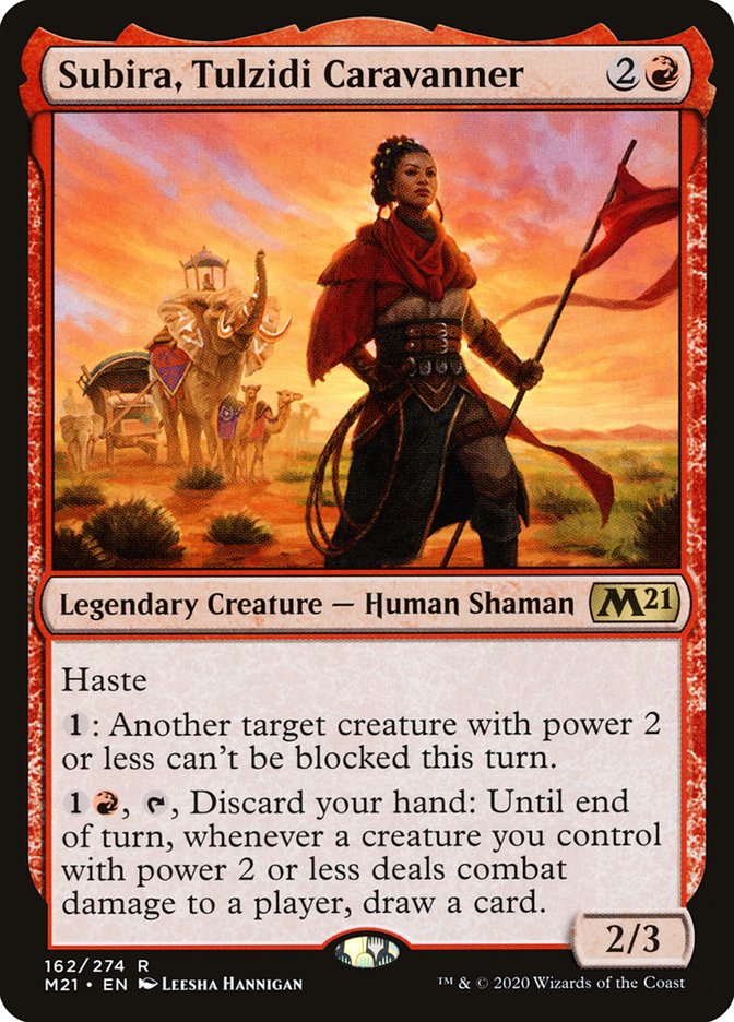 Subira, Tulzidi Caravanner [Core Set 2021] | Local Legends