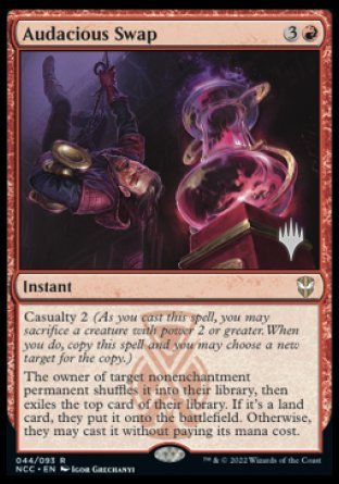 Audacious Swap (Promo Pack) [Streets of New Capenna Commander Promos] | Local Legends