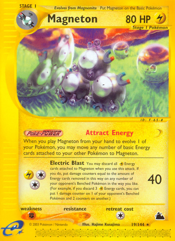 Magneton (19/144) [Skyridge] | Golgari Games