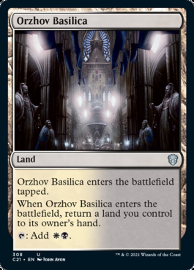 Orzhov Basilica [Commander 2021] | Local Legends