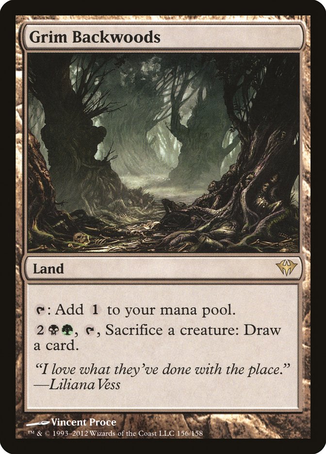 Grim Backwoods [Dark Ascension] | Local Legends