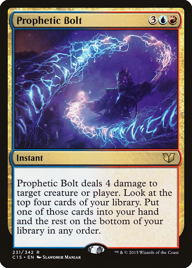 Prophetic Bolt [Commander 2015] | Local Legends