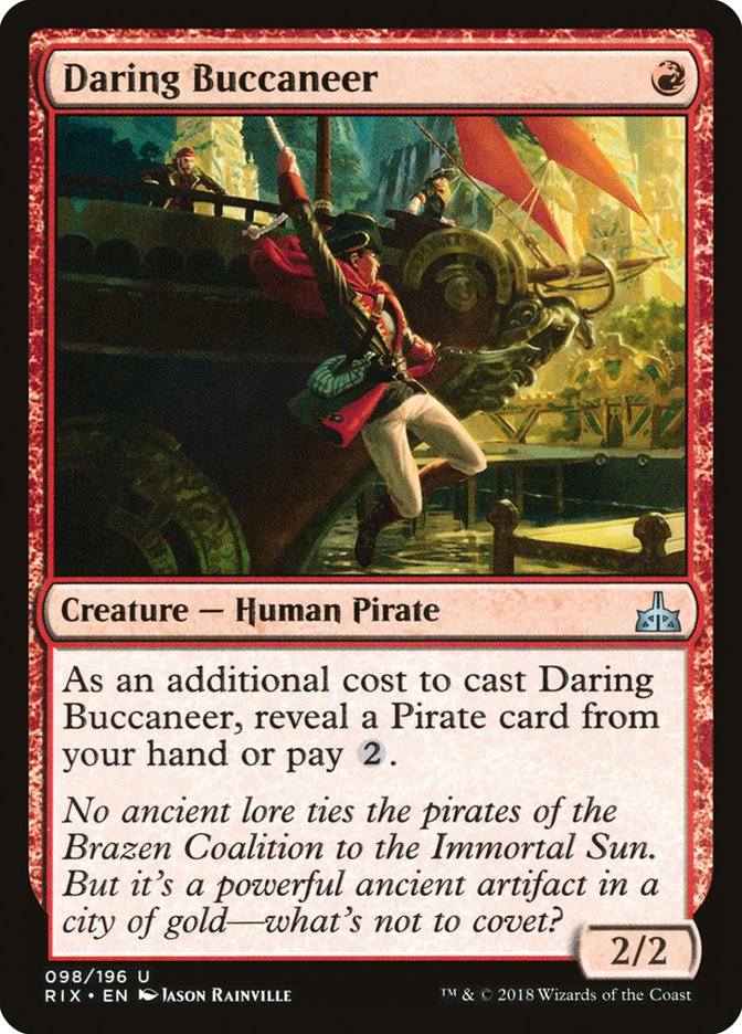 Daring Buccaneer [Rivals of Ixalan] | Golgari Games