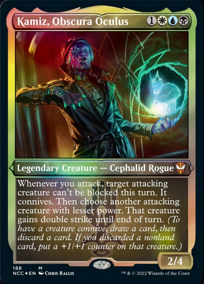 Kamiz, Obscura Oculus (Display Commander) [Streets of New Capenna Commander] | Local Legends