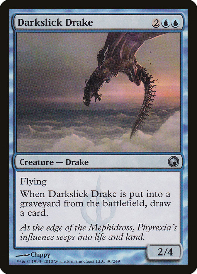 Darkslick Drake [Scars of Mirrodin] | Golgari Games