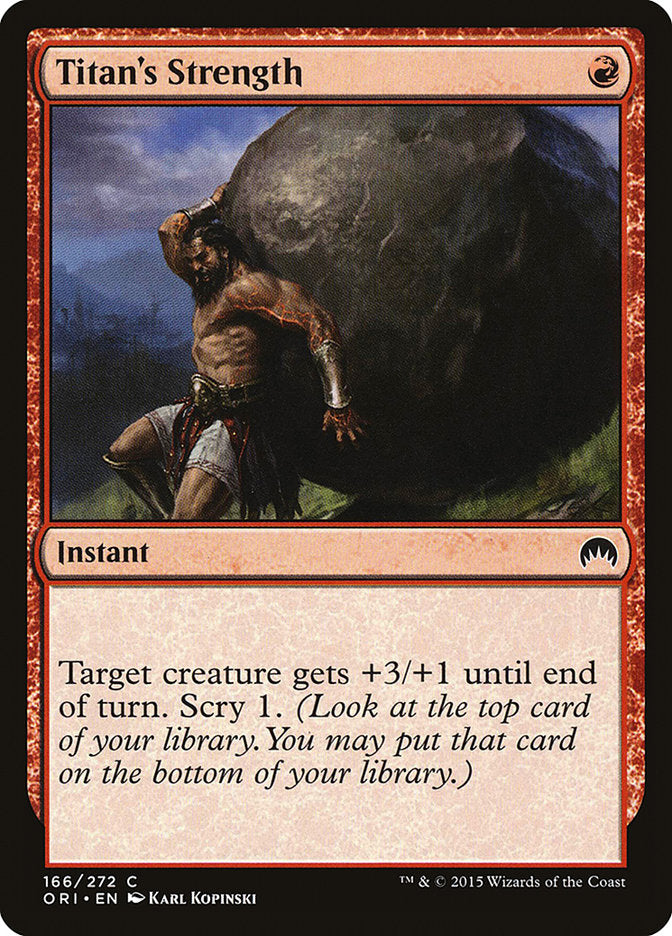 Titan's Strength [Magic Origins] | Local Legends