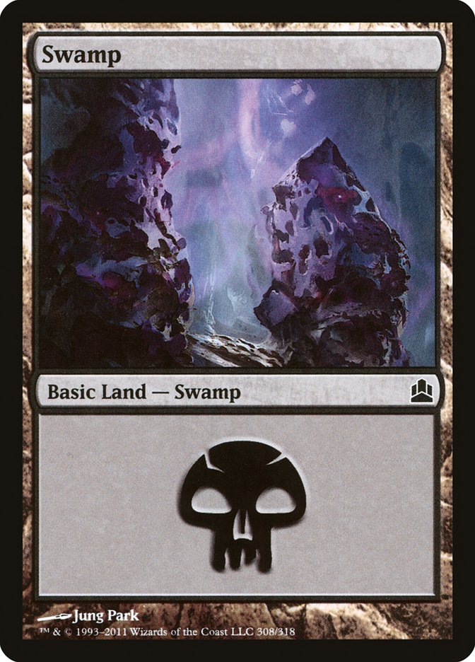 Swamp (308) [Commander 2011] | Local Legends