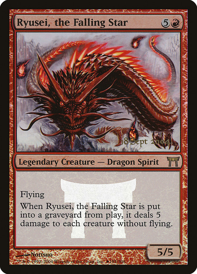 Ryusei, the Falling Star [Champions of Kamigawa Promos] | Local Legends