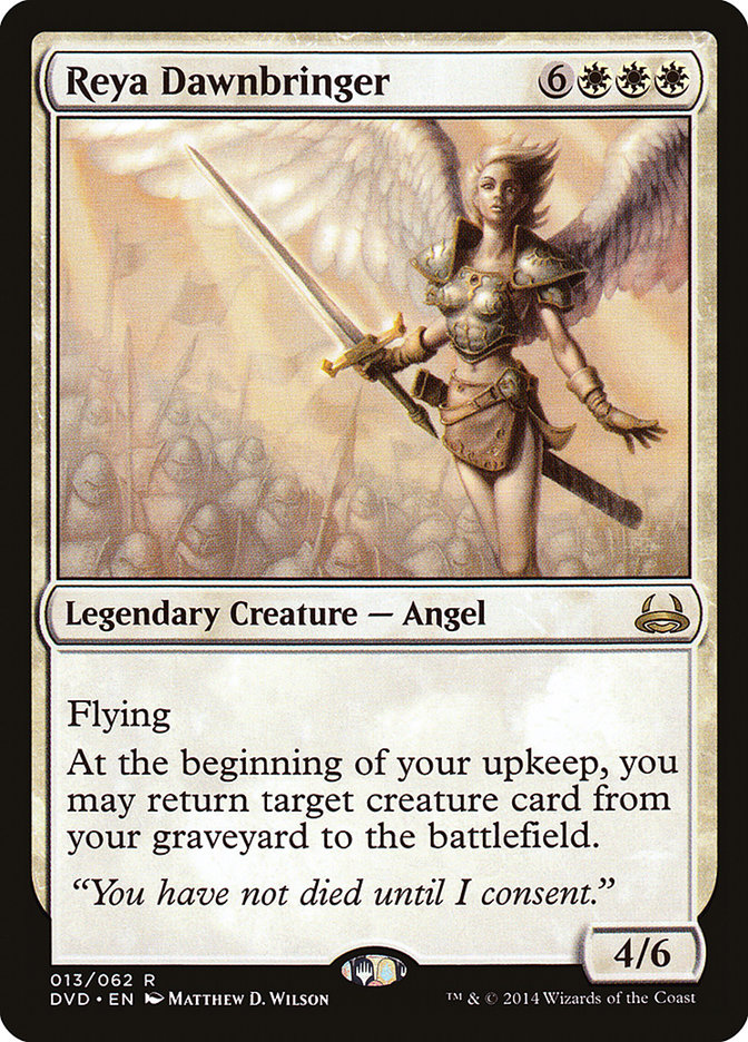 Reya Dawnbringer (Divine vs. Demonic) [Duel Decks Anthology] | Local Legends