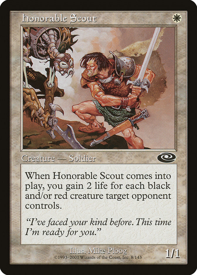 Honorable Scout [Planeshift] | Golgari Games