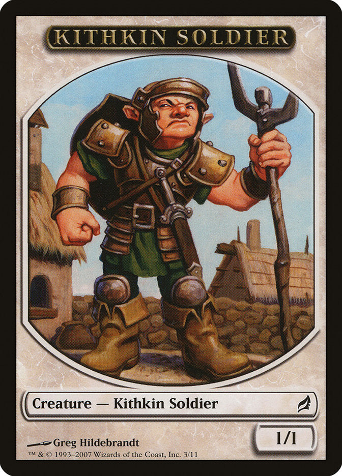 Kithkin Soldier Token [Lorwyn Tokens] | Local Legends
