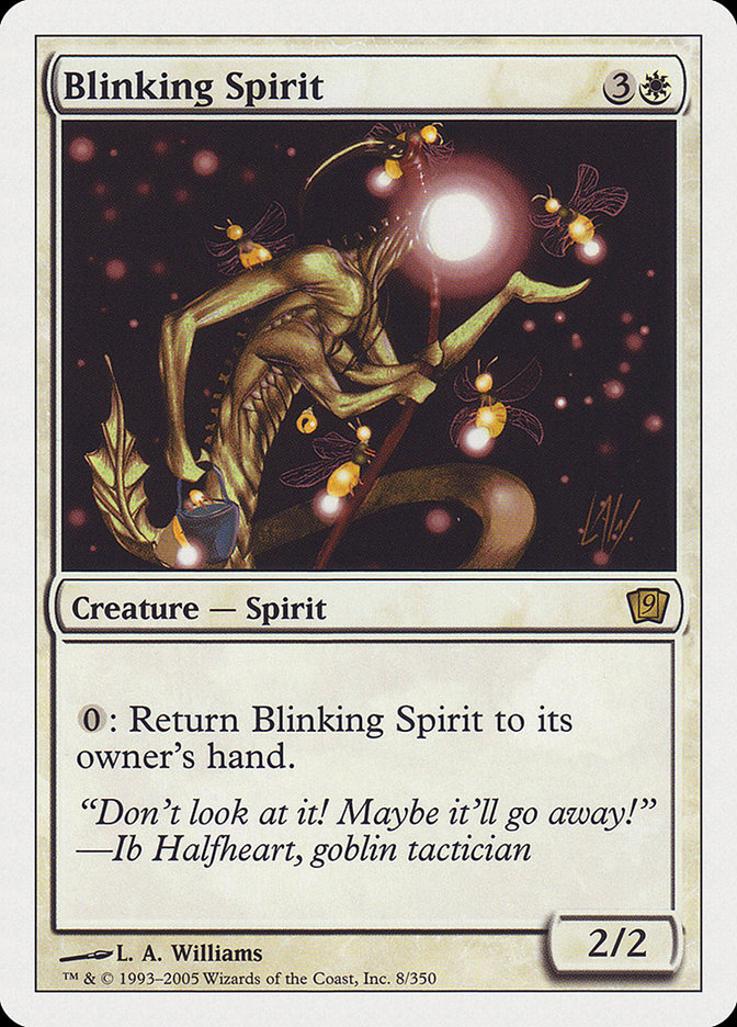 Blinking Spirit [Ninth Edition] | Golgari Games