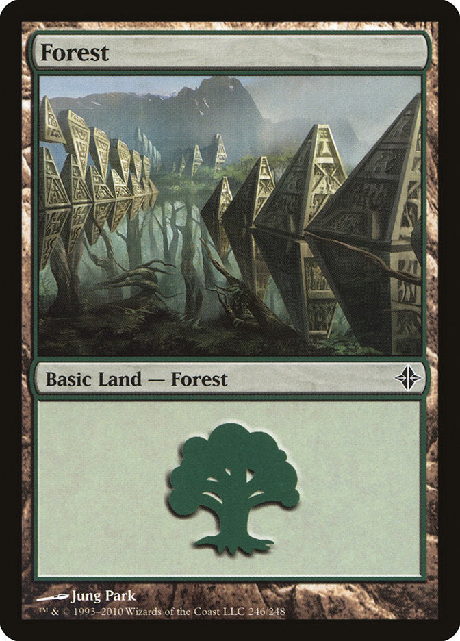 Forest (246) [Rise of the Eldrazi] | Local Legends