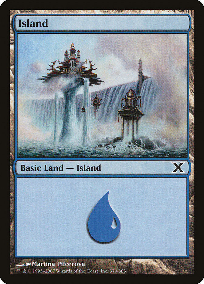 Island (370) [Tenth Edition] | Golgari Games