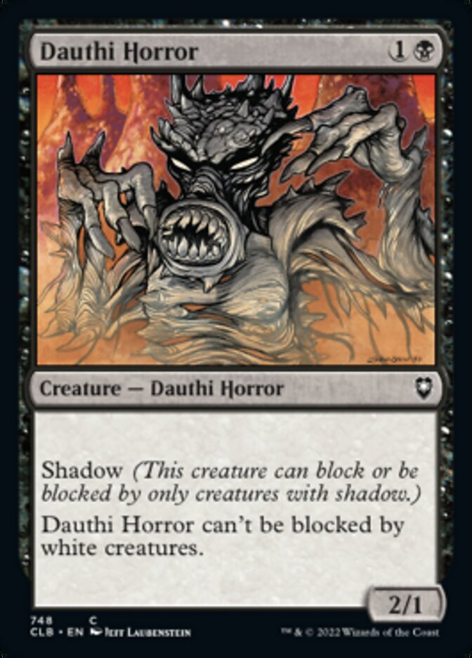 Dauthi Horror [Commander Legends: Battle for Baldur's Gate] | Local Legends