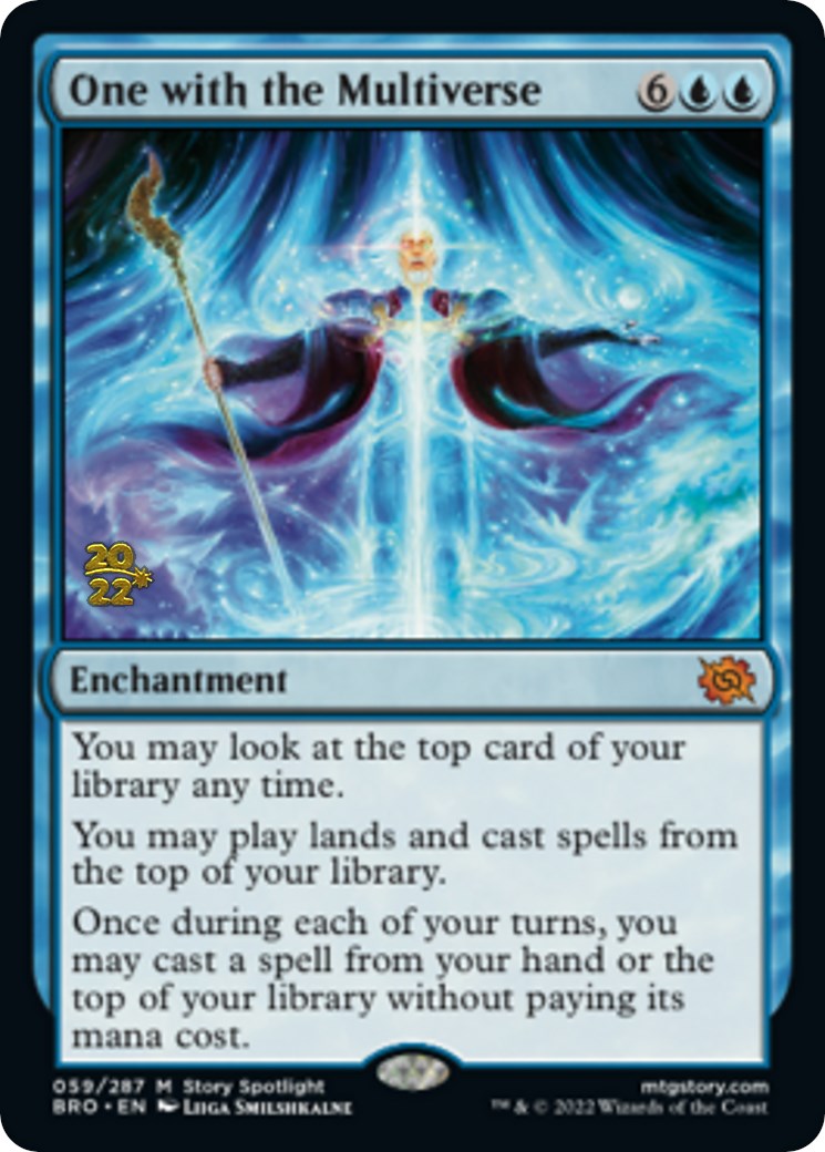 One with the Multiverse [The Brothers' War Prerelease Promos] | Local Legends