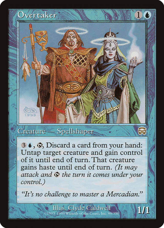 Overtaker [Mercadian Masques] | Local Legends