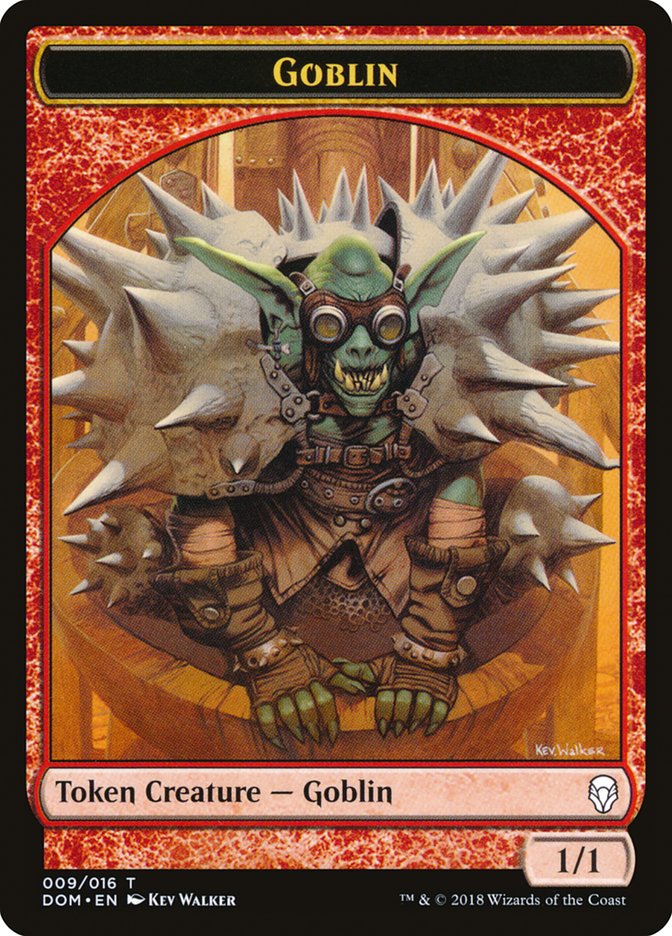 Goblin Token [Dominaria Tokens] | Golgari Games