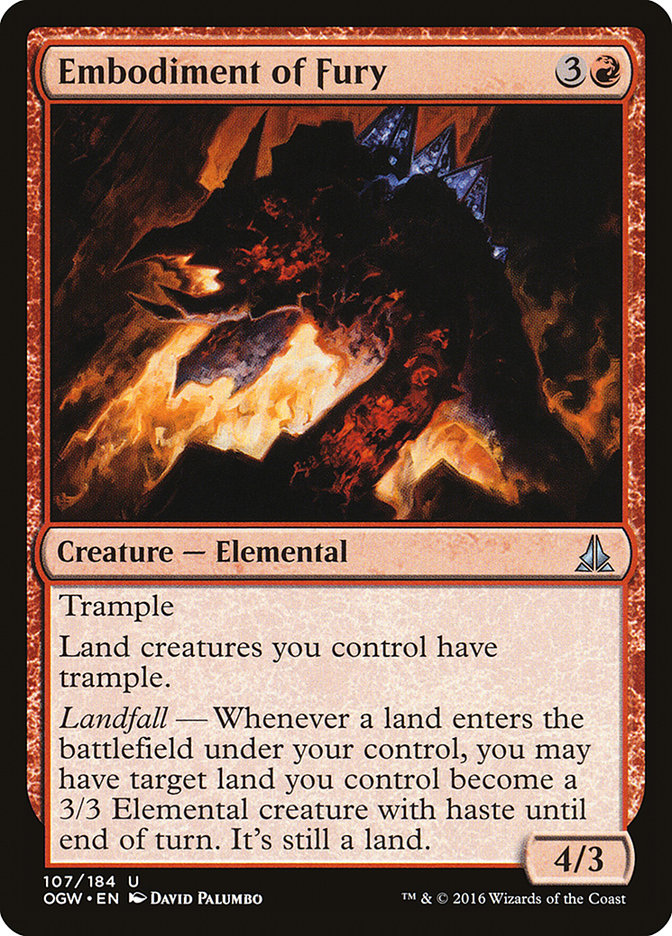 Embodiment of Fury [Oath of the Gatewatch] | Local Legends