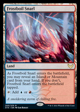 Frostboil Snarl [Strixhaven: School of Mages] | Local Legends