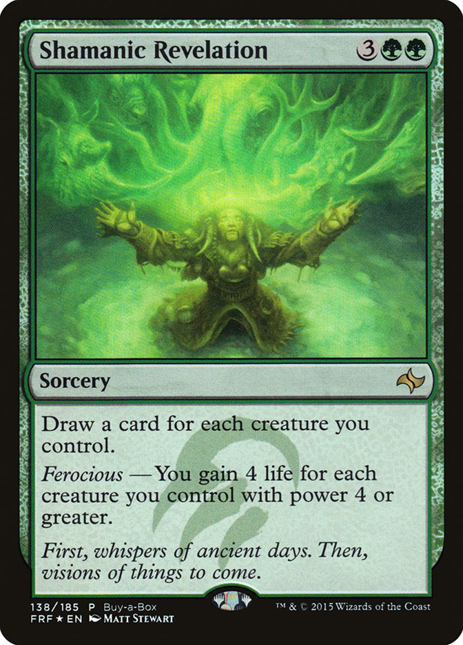 Shamanic Revelation (Buy-a-box) [Fate Reforged Promos] | Local Legends