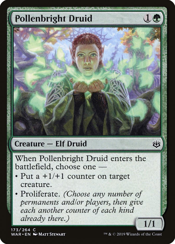 Pollenbright Druid [War of the Spark] | Local Legends