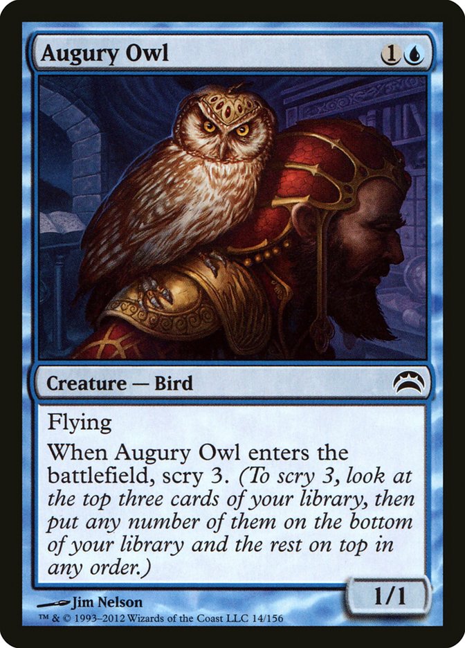 Augury Owl [Planechase 2012] | Golgari Games