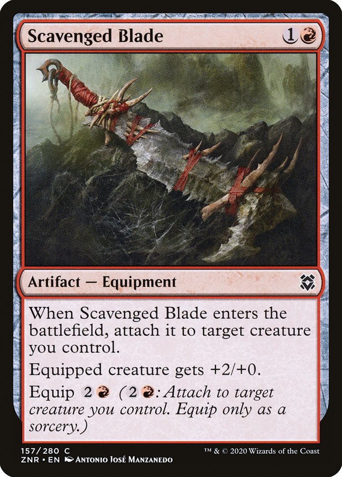 Scavenged Blade [Zendikar Rising] | Local Legends