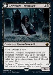 Graveyard Trespasser // Graveyard Glutton [Innistrad: Midnight Hunt] | Golgari Games