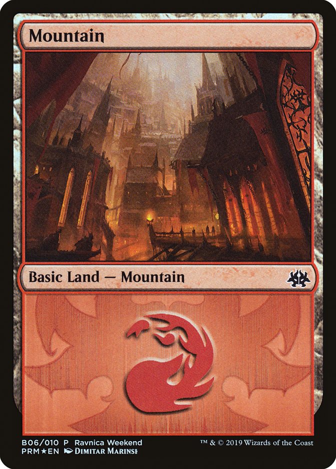 Mountain (B06) [Ravnica Allegiance Guild Kit] | Local Legends