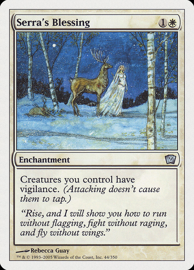 Serra's Blessing [Ninth Edition] | Local Legends