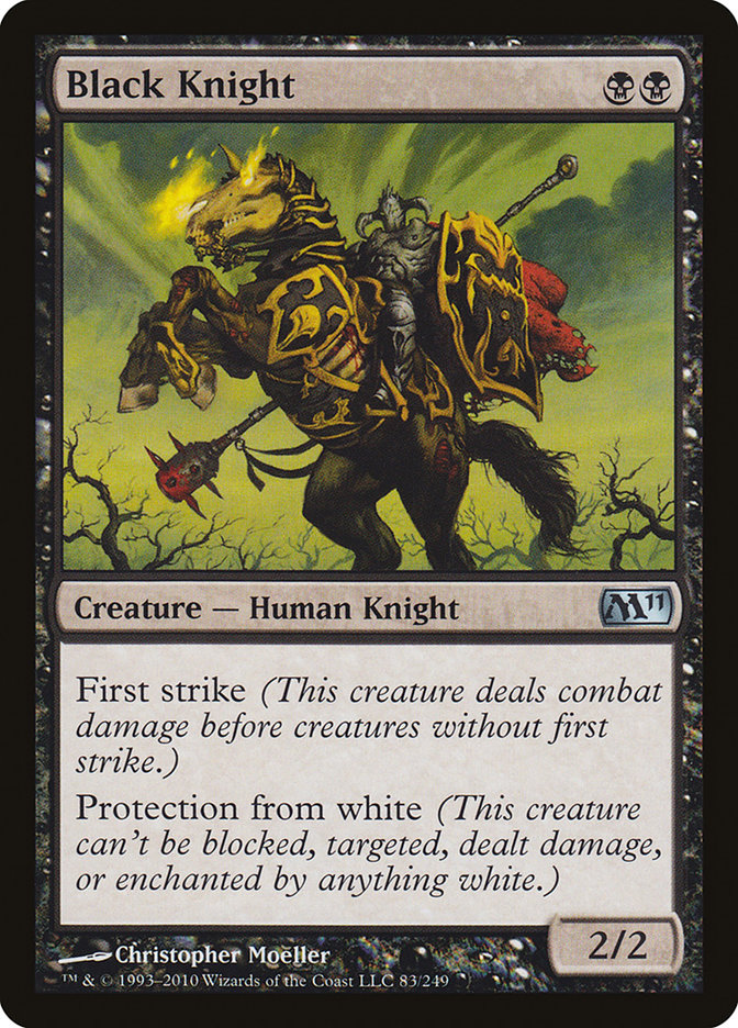 Black Knight [Magic 2011] | Golgari Games