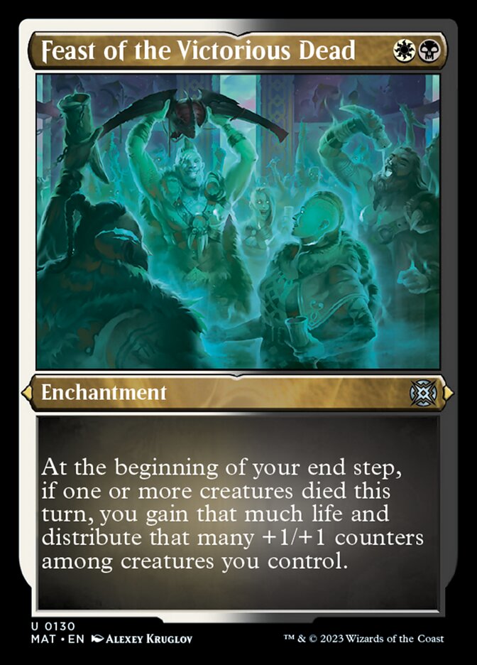 Feast of the Victorious Dead (Foil Etched) [March of the Machine: The Aftermath] | Local Legends