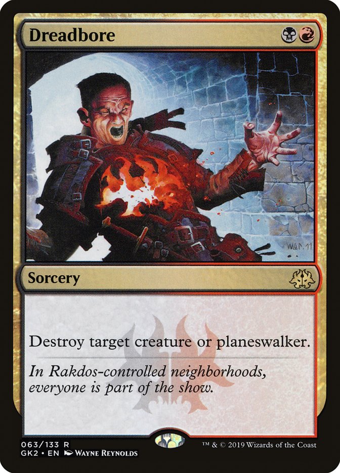 Dreadbore [Ravnica Allegiance Guild Kit] | Local Legends