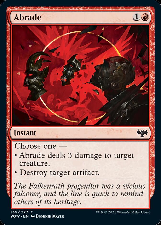 Abrade [Innistrad: Crimson Vow] | Golgari Games