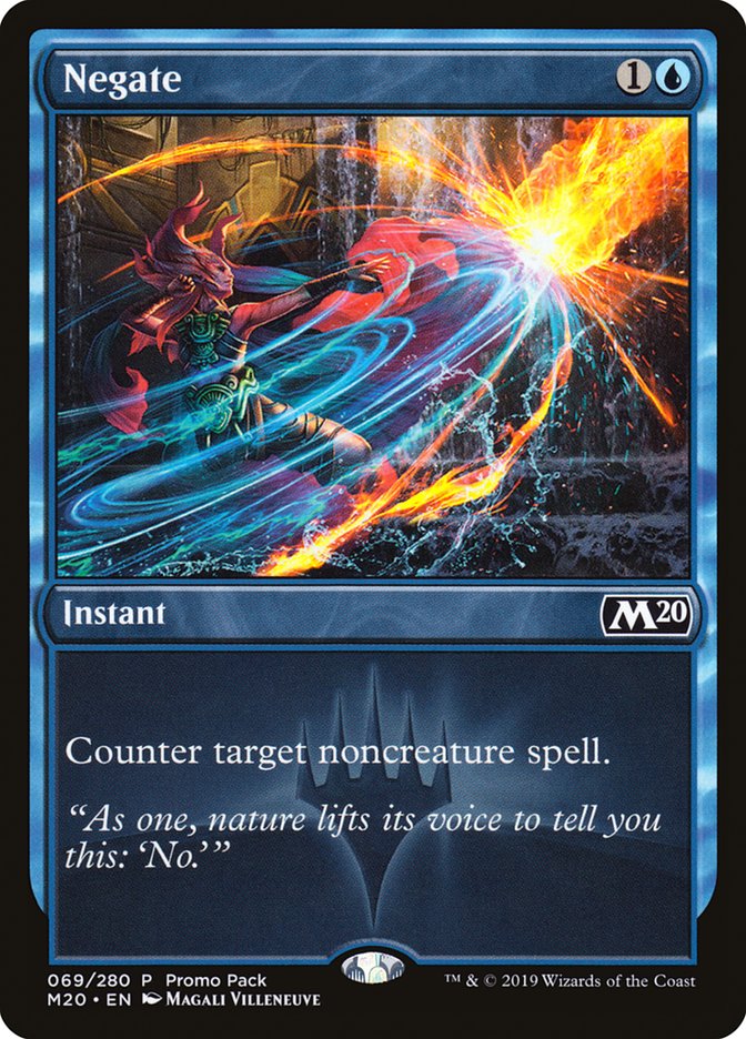 Negate (Promo Pack) [Core Set 2020 Promos] | Local Legends