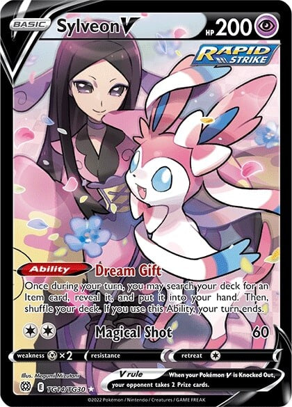 Sylveon V (TG14/TG30) [Sword & Shield: Brilliant Stars] | Golgari Games